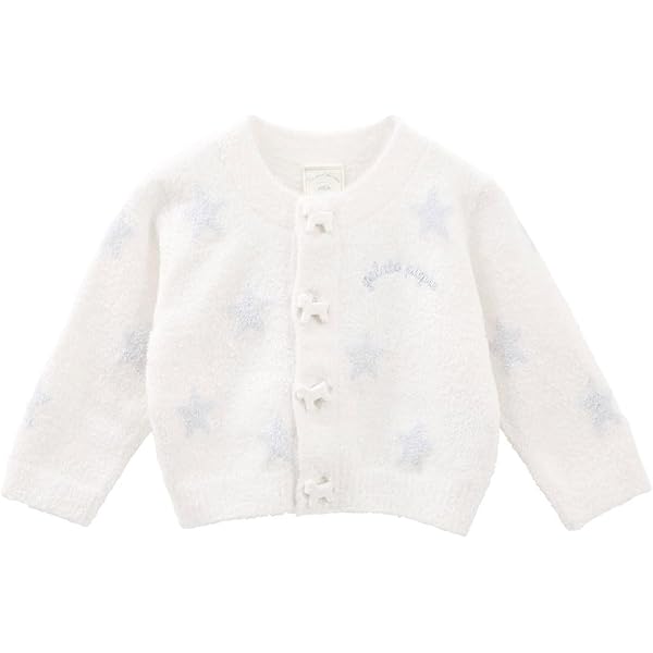 Amazon.co.jp: [ジェラート ピケ] BABYスムーズィーリブカーディガン